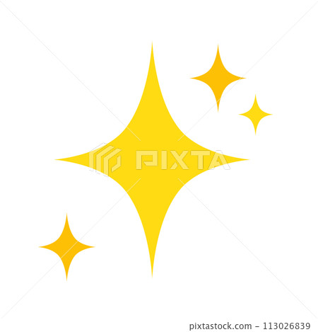 Glitter illustration material 113026839