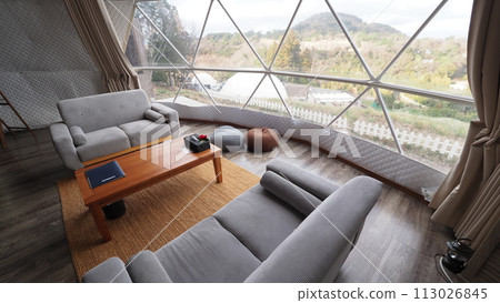 Glamping dome-shaped tent Glamping dome-shaped tent 113026845