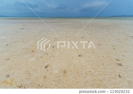 Scenery of Taketomi Island, Kondoi Beach, Scenery of Okinawa 113028232