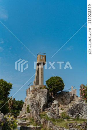Scenery of Taketomi Island, Nagomi Tower, Okinawa 113028239