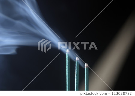 Smoke of incense 113028782
