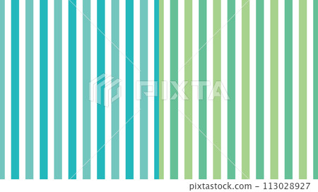 雙色條紋無縫圖案/成對套裝/綠色 113028927