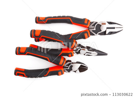 Hand tools isolated Hand tools isolated 113030622