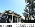 Fashionable exterior image of a new house 113031138