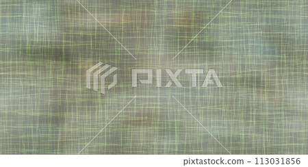 Dirty green pale faded old canvas seamless pattern 113031856