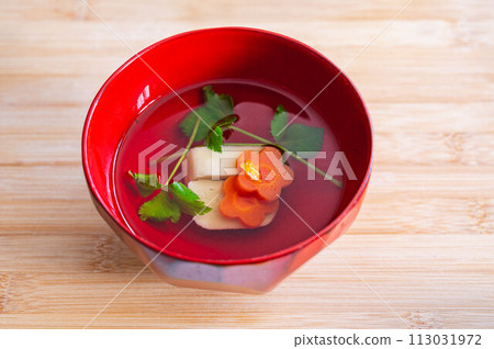 含有生小麥麩質的湯 113031972