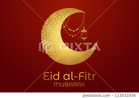 Vector Eid al-Fitr, Ramadhan decoration, Islamic background decorative greeting card Vector Eid al-Fitr, Ramadhan decoration, Islamic background decorative greeting card 113032836