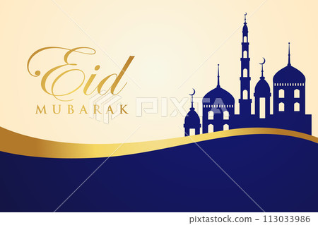 Vector Eid al-Fitr, Ramadhan decoration, Islamic background decorative greeting card 113033986