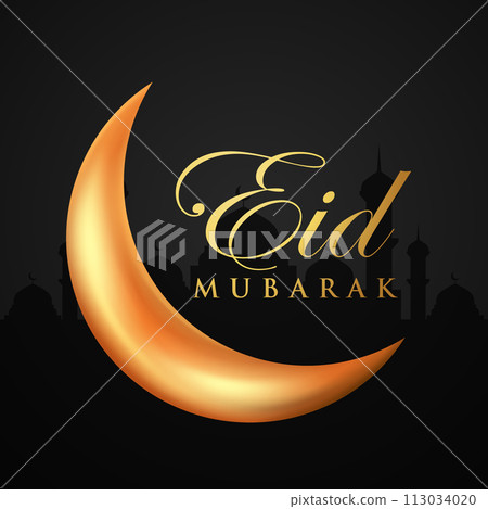 Vector Eid al-Fitr, Ramadhan decoration, Islamic background decorative greeting card Vector Eid al-Fitr, Ramadhan decoration, Islamic background decorative greeting card 113034020