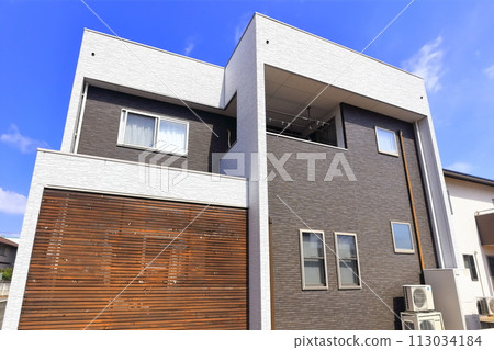 Image of newly built house/single-family house (model house) 113034184