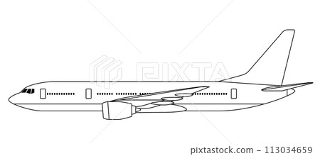 一架飛機 113034659