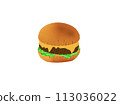 Hamburger illustration 113036022