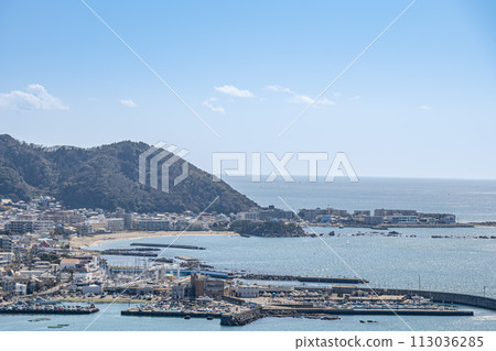 Harbor scenery at Hayama Port, Kanagawa Prefecture 113036285