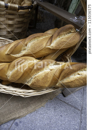 Detail of craftsmanship and old traditional bakery, quality and healthy bread.. Detail of craftsmanship and old traditional bakery, quality and healthy bread.. 113036575