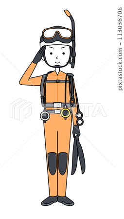 敬禮女消防員（水上救援隊） 113036708