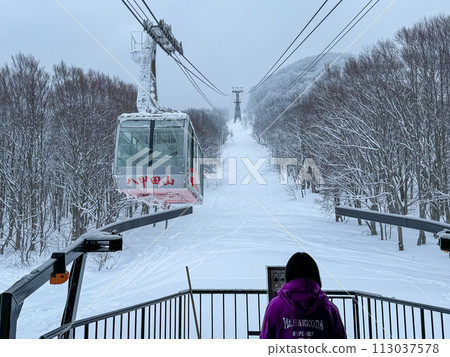 從八甲田纜車山麓站搭乘纜車 113037578