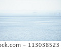 Calm sea horizon 113038523