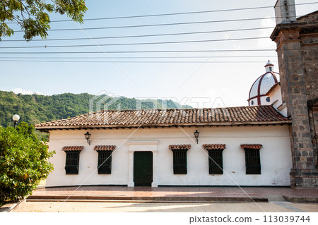 Historical Cathedral of Our Lady of the Rosary built in the 17th century in the heritage town of Honda located at the department of Tolima in Colombia Historical Cathedral of Our Lady of the Rosary built in the 17th century in the heritage town of Honda located at the department of Tolima in Colombia 113039744