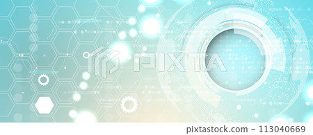 Abstract Artificial intelligence. Cloud computing. Machine learning. Technology web background. Virtual concept futuristic background Abstract Artificial intelligence. Cloud computing. Machine learning. Technology web background. Virtual concept futuristic background 113040669