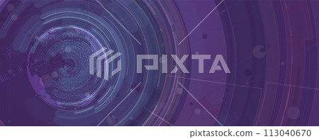 Abstract Artificial intelligence. Cloud computing. Machine learning. Technology web background. Virtual concept futuristic background Abstract Artificial intelligence. Cloud computing. Machine learning. Technology web background. Virtual concept futuristic background 113040670