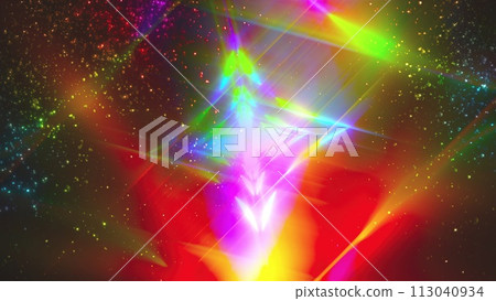 Abstract bright with lights and particles Abstract bright with lights and particles 113040934