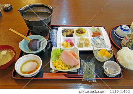 Hotel breakfast (Japanese set meal) Hotel breakfast (Japanese set meal) 113041403