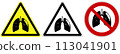 Universal pictographic symbols for the ongoing epidemic situation around the world. 113041901