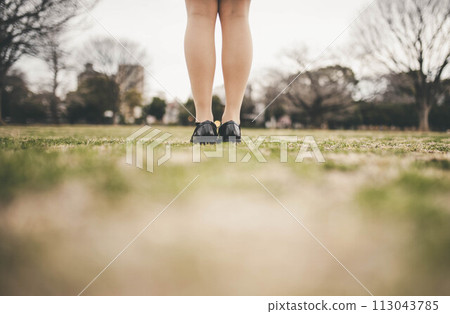 Footwear for high school girls 113043785