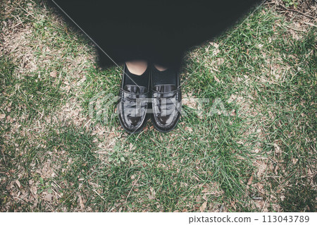 Footwear for high school girls 113043789