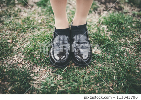 Footwear for high school girls 113043790