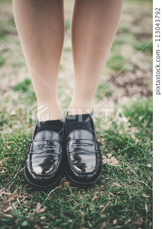 Footwear for high school girls Footwear for high school girls 113043792