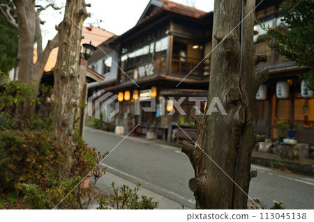 奈良縣洞川溫泉週邊的風景素材 奈良縣洞川溫泉週邊的風景素材 113045138