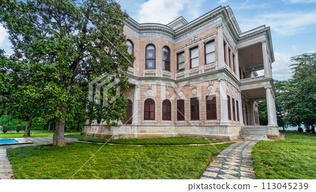 Ottoman Beykoz Mecidiye Pavilion, a present to Sultan Abdulmecid from Mohamed Ali, Governor of Egypt, Istanbul, Turkey Ottoman Beykoz Mecidiye Pavilion, a present to Sultan Abdulmecid from Mohamed Ali, Governor of Egypt, Istanbul, Turkey 113045239