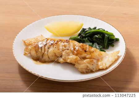 奶油醬油烤鱈魚 113047225