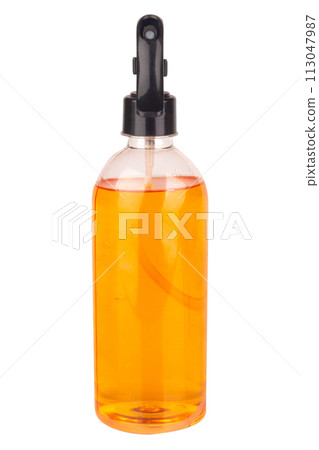 spray bottle water isolated on white background spray bottle water isolated on white background 113047987