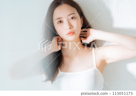 Hair removal skin care ultraviolet ray image Hair removal skin care ultraviolet ray image 113051173