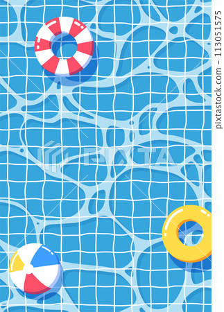 Background illustration_pool 113051575