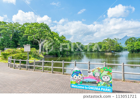 北海道夏季熱門旅遊勝地大沼國定公園 113051721