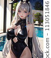 female, lady, woman 113051846