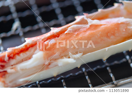 Grilled crab Grilled crab 113051890