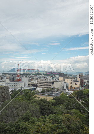 Urban landscape of Marugame City, Kagawa Prefecture Urban landscape of Marugame City, Kagawa Prefecture 113052104