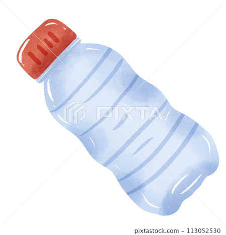bottle of water isolated on white 113052530