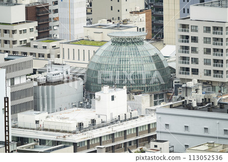 Overhead view of the Takamatsu cityscape in Kagawa Prefecture Overhead view of the Takamatsu cityscape in Kagawa Prefecture 113052536