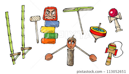 wooden toy set wooden toy set 113052651