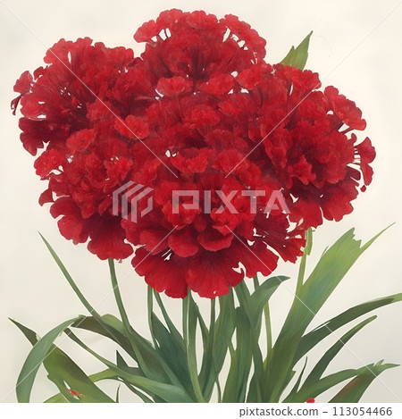 紅色康乃馨花 紅色康乃馨花 113054466