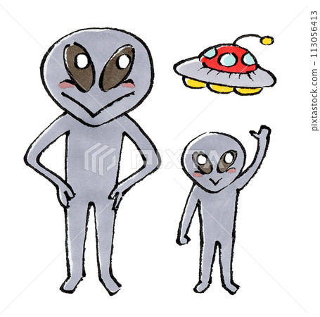 Alien and UFO Alien and UFO 113056413