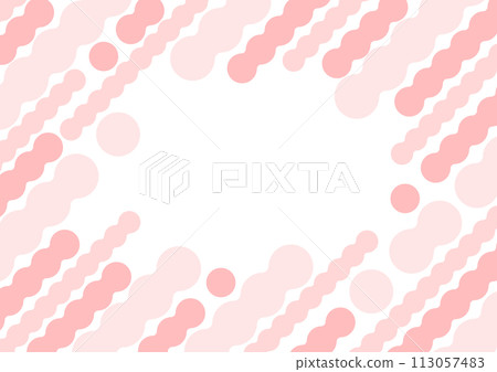 Cloud-shaped diagonal pink background Cloud-shaped diagonal pink background 113057483