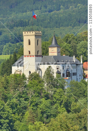 Old Rozmberk castle in Czech republic 113058893