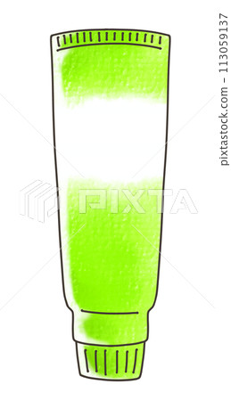Loose simple toothpaste analog style 113059137