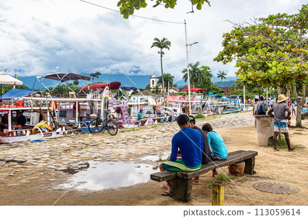 Paraty, Brazil - Jan 24, 2024 Paraty, Brazil - Jan 24, 2024 113059614